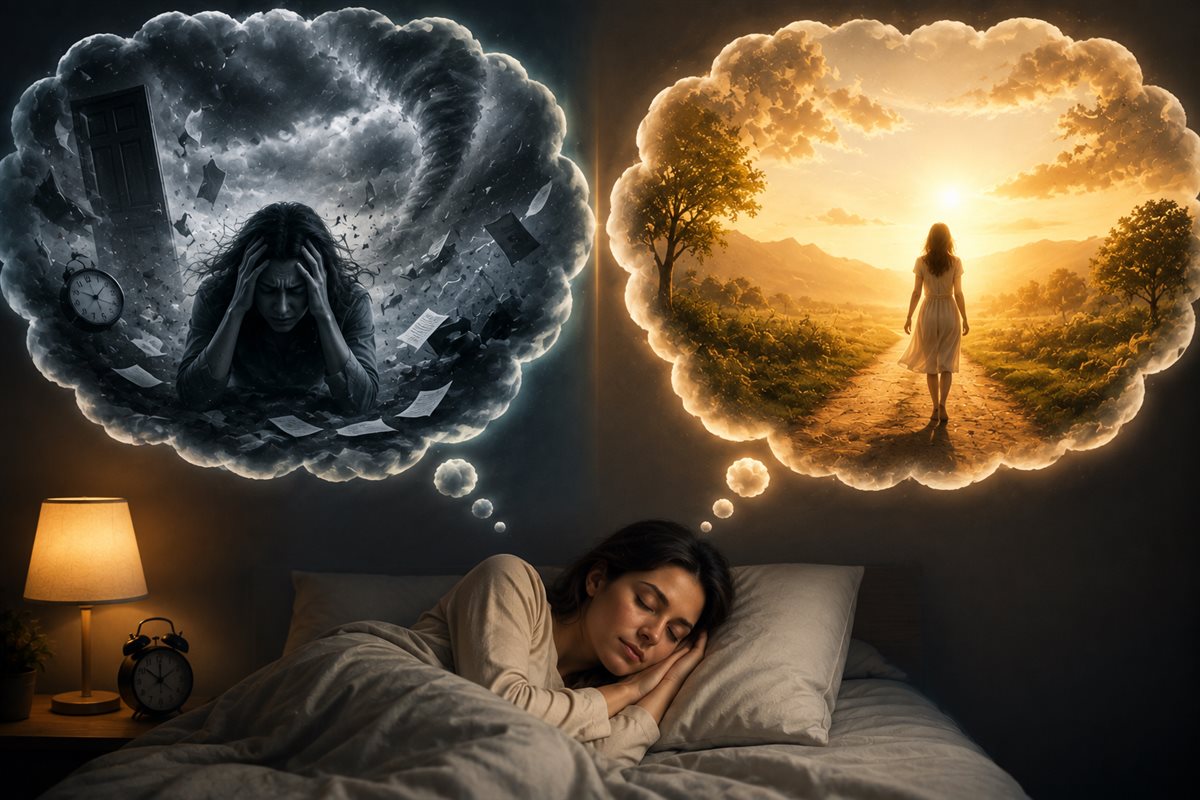الفرق بين أضغاث الأحلام و الرسائل الحقيقية