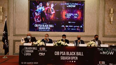 بمشاركة 98 لاعبًا ولاعبةً.. الإعلان عن بطولتي «بلاك بول» للإسكواش