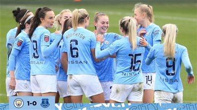 مانشستر سيتي يفوز على إيفرتون 0-1 في الدوري الإنجليزي للسيدات
