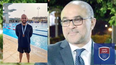 لاعب نادي الزهور يحصد المركز الثالث في كأس مصر لسباحة الأساتذة