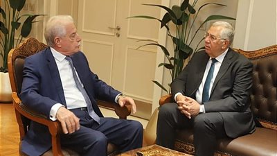 محافظ جنوب سيناء ووزير الزراعة يناقشان انشاء مصنع ثلج وحلقة السمك