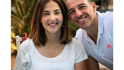 رامي رضوان يحذر زوجته دنيا سمير غانم بسبب روكي الغلابة
