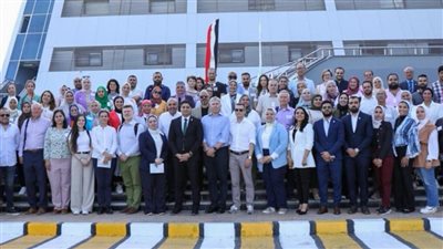 وفد أوروبي يزور مستشفى شرم الشيخ الدولي