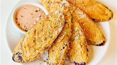  لإفطار صحي .. طريقة عمل الباذنجان البانيه 