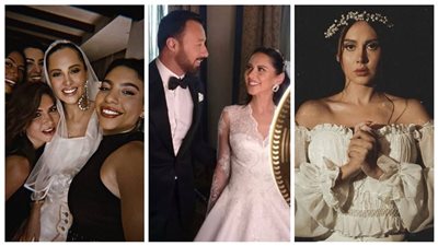 قبل الاحتفال بزفافها.. أجمل إطلالات ياسمين رئيس بالفستان الأبيض 