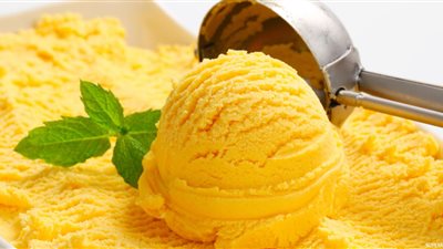 طريقة عمل آيس كريم المانجو بخطوات بسيطة