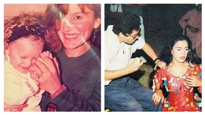 شريهان تكشف سر علاقتها القوية بـ«جميلة عوض» بصور وذكريات من ألبوم الماضي 