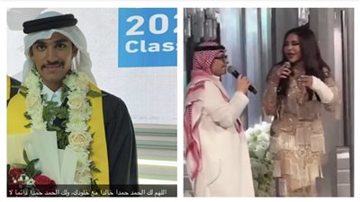 بالفيديو.. أحلام تحتفل بتخرج نجلها فاهد وتوجه رسالة