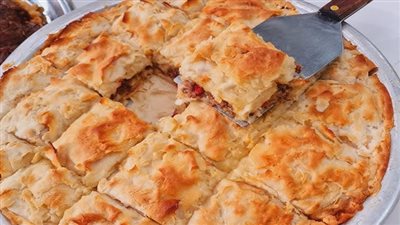 أكلات عيد الأضحى .. طريقة عمل صينية الرقاق باللحمة المفرومة 