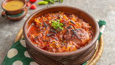 أكلات عيد الأضحى ..  طريقة عمل طاجن الكوارع