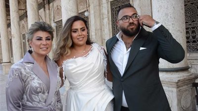 ابنة مفيدة شيحة تتعرض لموقف محرج خلال حفل زفافها