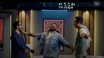 بطريقة مبتكرة.. أحمد وعمرو سعد يستقبلان «أحمد حلمي» في «بيت السعد» (فيديو)