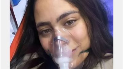 نقل هاجر أحمد إلى المستشفى ووضعها على التنفس الصناعي