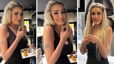 غادة عبد الرازق تبهر الجمهور بلوك جديد في أسبوع الموضة بباريس