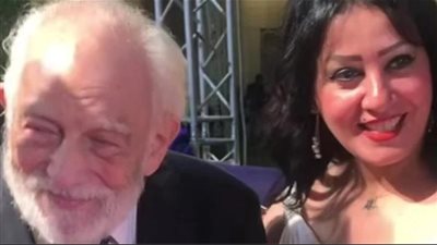 رشوان توفيق يكشف حقيقة زواجه من فتاة شابة وهو في سن الـ90 