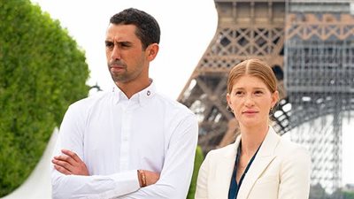 للمرة الثالثة.. نائل نصار يشارك بأولمبياد باريس 2024 وحماته تدعمه 