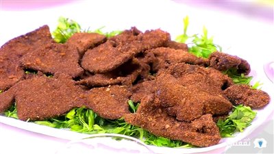 طريقة عمل الكبدة بالردة مثل المطاعم