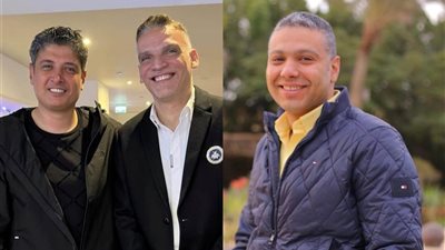 مشاهير الوسط الفني ينعون المنتجين حسام شوقي وفتحي إسماعيل ومحمود كمال   