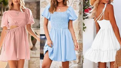 لعشاق الفساتين القصيرة.. أفضل صيحات الموضة لعام 2024  (صور)