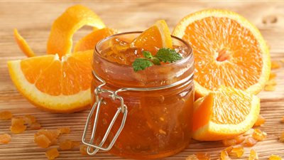 طريقة عمل مربى البرتقال مثل الجاهزة