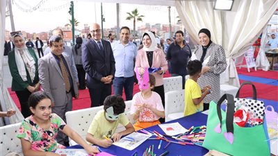 إقبال يفوق التوقعات على معرض رأس البر للكتاب وفاعليات خاصة للأطفال (صور) 