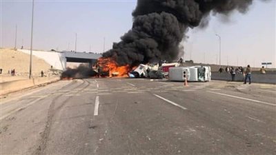 شاهد عيان يروي تفاصيل دقائق الرعب في «حادث الدائري»