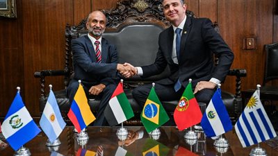 وفد من المجلس العالمي للتسامح يزور البرلمان البرازيلي لدعم مجهودات السلام بالعالم 