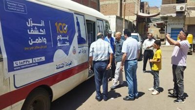 حملة «100 يوم صحة» قدمت أكثر من 58 مليون و628 ألف خدمات مجانية خلال 37 يوما