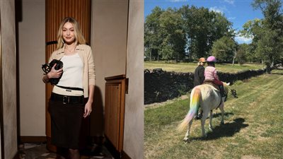 برسالة مؤثرة جيجي حديد تحتفل بعيد ميلاد ابنتها.. وتكشف سر عن اسمها 