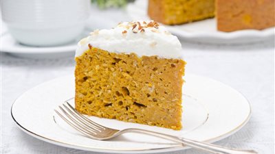 طريقة عمل كيكة القرع بخطوات بسيطة