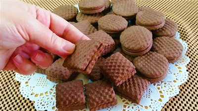  طريقة عمل بسكويت الكاكاو اللذيذ