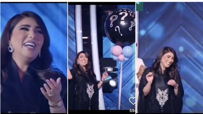 الكويتية هنادي الكندري تكشف عن جنس توأمها بطريقة مبتكرة (فيديو)