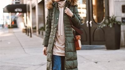 للمحجبات.. طرق مختلفة لإرتداء المعطف المنفوخ بشكل أنيق 