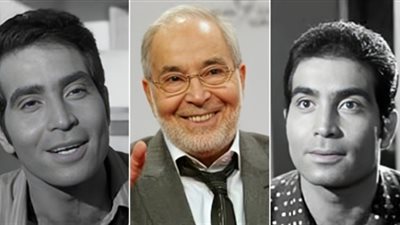 أخر ظهور لحسن يوسف قبل وفاته.. مع زوجته وعائلته