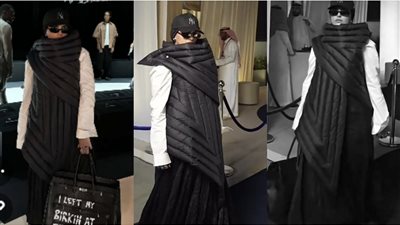 سارة الودعاني تتخلى عن أنوثتها في «أسوع الموضة بالرياض».. وسعر إطلالتها يصدم الجمهور  