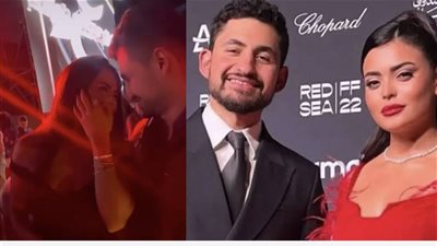 أسماء جلال وأمير المصري حديث الجمهور بعد ظهورهم الآخير.. هل ارتبطا؟ (صور)