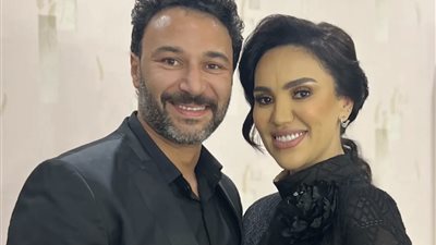 مي فاروق تحتفل بعيد الحب برسالة رومانسية لخطيبها الفنان محمد العمروسي