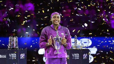 لأول مرة.. كوكو جوف تفوز بنهائي رابطة محترفات التنس 2024 