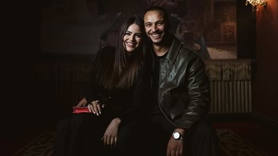 هنادي مهنا وأحمد خالد صالح يخطفان الأنظار بجلسه تصوير جديدة (صور)