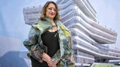 زها حديد | معمارية عراقية حصلت على وسام التقدير من بريطانيا