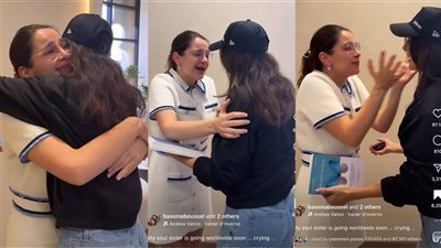 «أريد أن أبكي».. بسمة بوسيل وشام الذهبي حديث الجمهور بعد لقائهم المؤثر في دبي (فيديو)