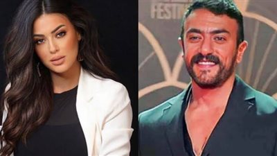 «أحلى واحدة» .. أحمد العوضي يغازل ميرنا نور الدين (صور)  