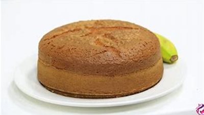 طريقة عمل كيكة الموز مثلا محلات الحلوى