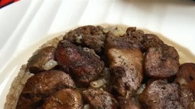 طريقة عمل الأرز بالكبدة اللذيذة في المنزل