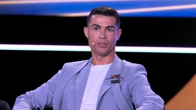 كريستيانو رونالدو يفتتح حفل جلوب سوكر 2024 بدبي 