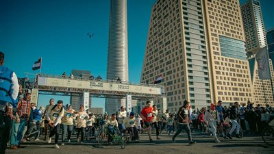 بالصور.. انطلاق النسخة التاسعة من ماراثون زايد الخيري بالعاصمة الإدارية الجديدة