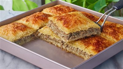 لسفرة العزومات.. طريقة تحضير الجلاش باللحمة المفرومة في رمضان 