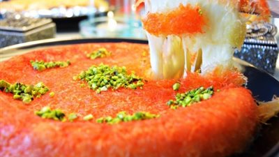 حلويات رمضان 2025 ..  طريقة عمل الكنافة النابلسية بخطوات بسيطة