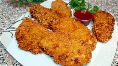 طريقة عمل بانية الدجاج المقرمش على سفرة رمضان 2025