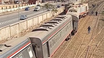 بالصور/ حادث قطار طنطا.. والسكة الحديد تكشف التفاصيل والأسباب